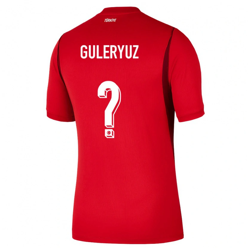 Danxen Dětské Turecko Göknur Güleryüz #0 Červená Vínová Domů Hráčské Dresy 26-28 Dres