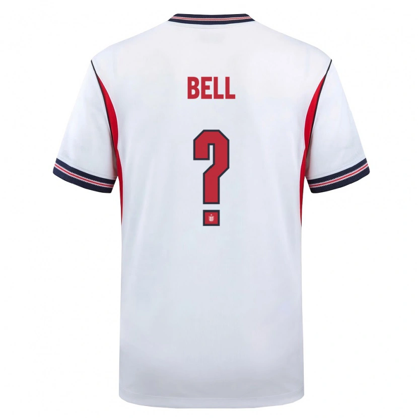 Danxen Dětské Anglie Toby Bell #0 Bílá Námořnická Červená Domů Hráčské Dresy 26-28 Dres