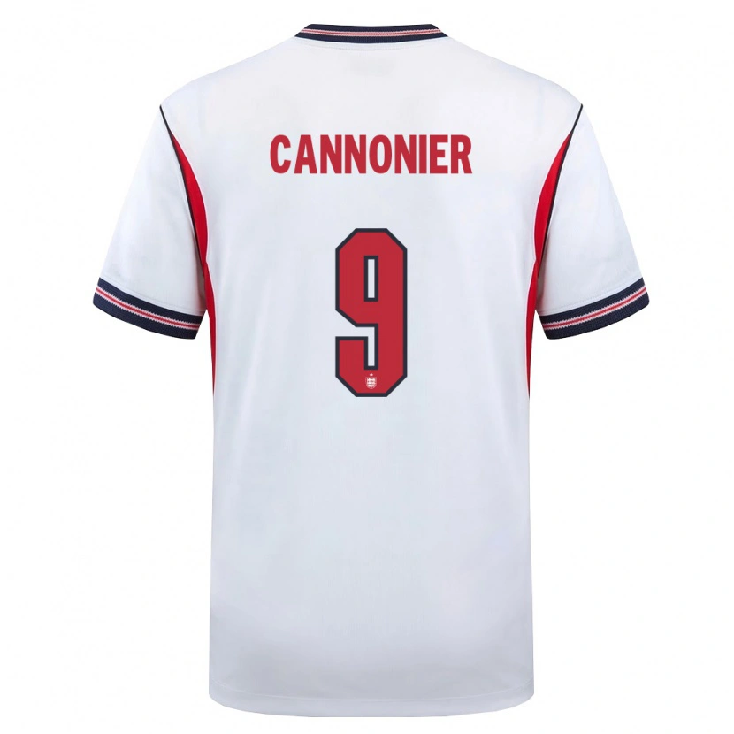 Danxen Dětské Anglie Oakley Cannonier #9 Bílá Námořnická Červená Domů Hráčské Dresy 26-28 Dres
