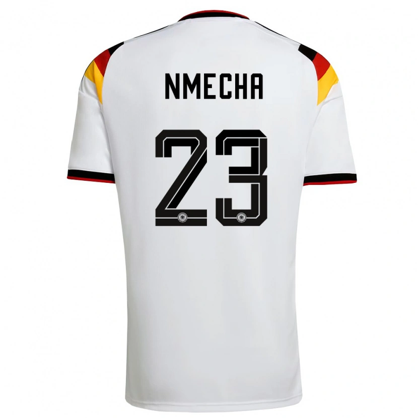 Danxen Dětské Německo Felix Nmecha #23 Bílá Černá Červená Domů Hráčské Dresy 26-28 Dres