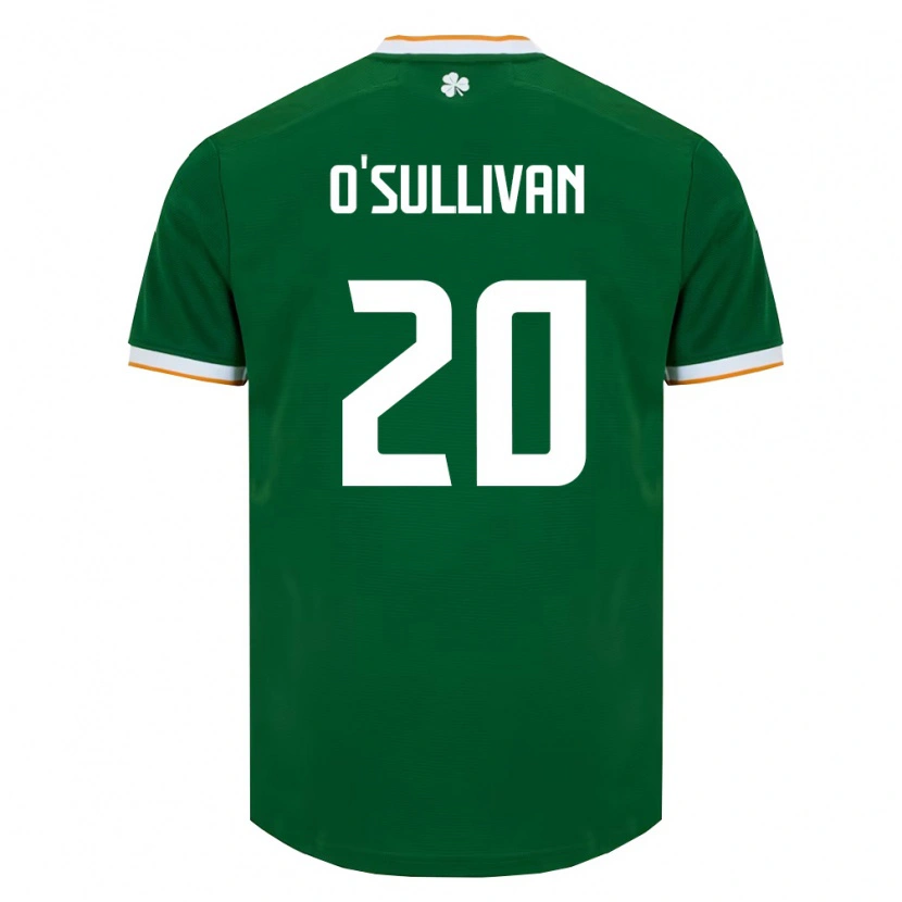 Danxen Dětské Irsko Cathal O'sullivan #20 Tmavě Zelená Bílá Domů Hráčské Dresy 26-28 Dres