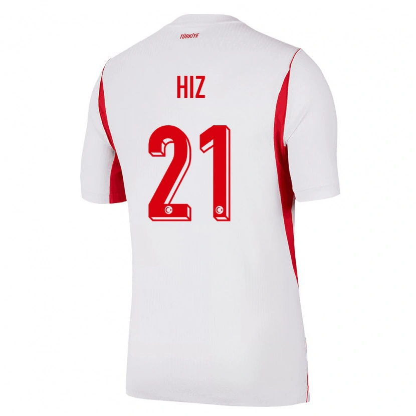Danxen Dětské Turecko Gülbin Hız #21 Bílá Červená Vínová Daleko Hráčské Dresy 26-28 Dres