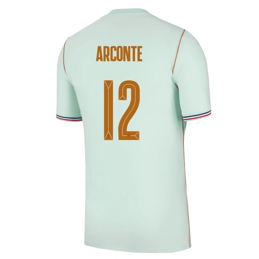 Danxen Dětské Francie Tairyk Arconte #12 Zelená Zlatá Daleko Hráčské Dresy 26-28 Dres