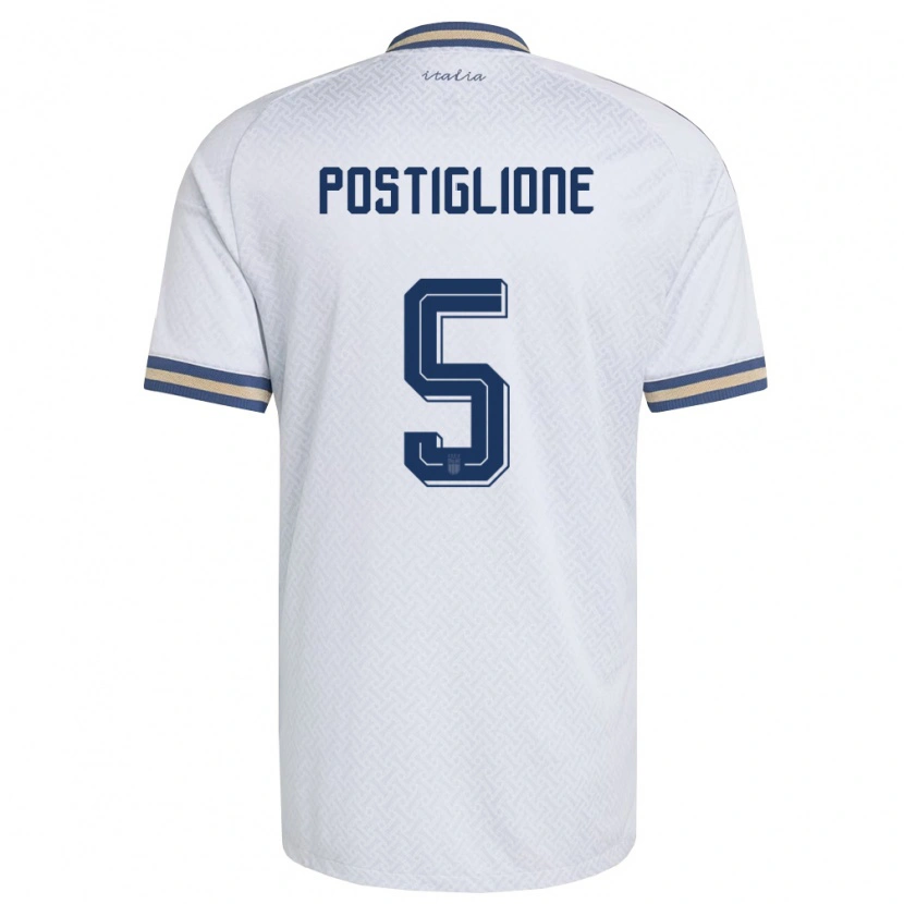 Danxen Dětské Itálie Nicolò Postiglione #5 Smetanová Námořnická Zlatá Daleko Hráčské Dresy 26-28 Dres
