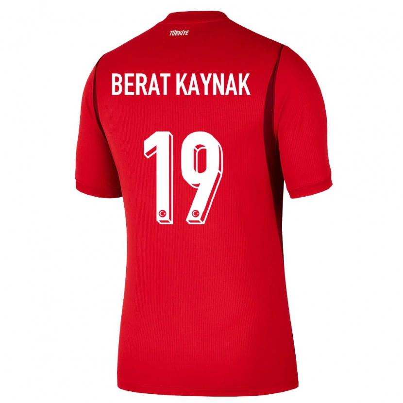 Danxen Pánské Turecko Ensar Berat Kaynak #19 Červená Vínová Domů Hráčské Dresy 26-28 Dres