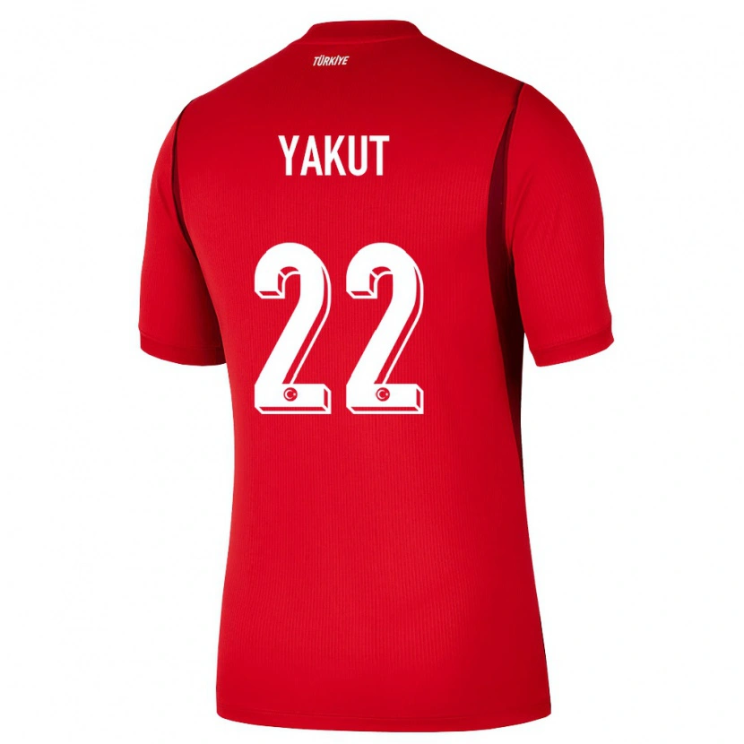 Danxen Pánské Turecko Narin Yakut #22 Červená Vínová Domů Hráčské Dresy 26-28 Dres