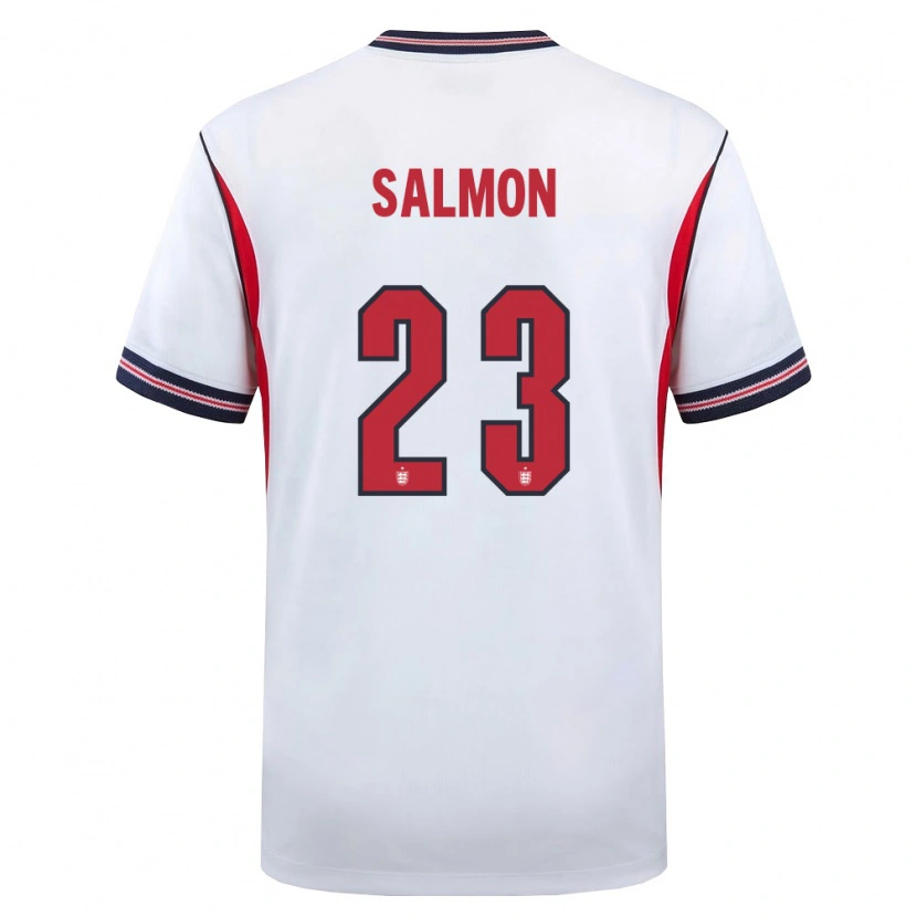 Danxen Pánské Anglie Ebony Salmon #23 Bílá Námořnická Červená Domů Hráčské Dresy 26-28 Dres