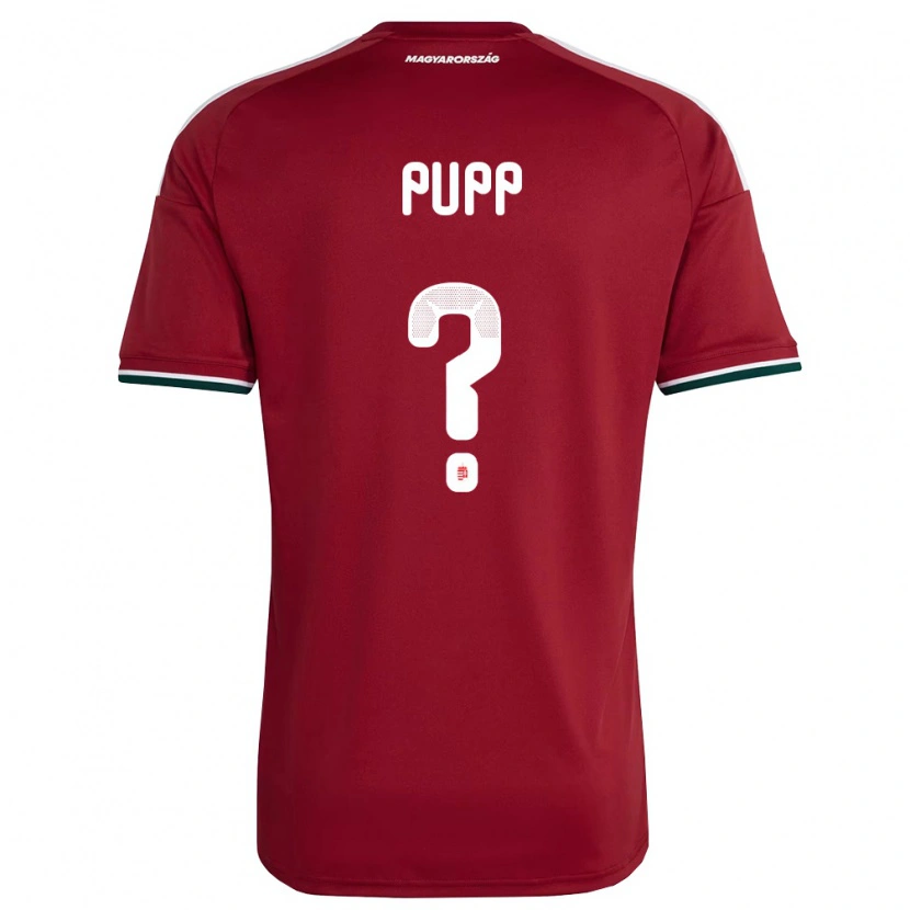 Danxen Pánské Maďarsko Zétény Pupp #0 Červená Bílá Zelená Domů Hráčské Dresy 26-28 Dres