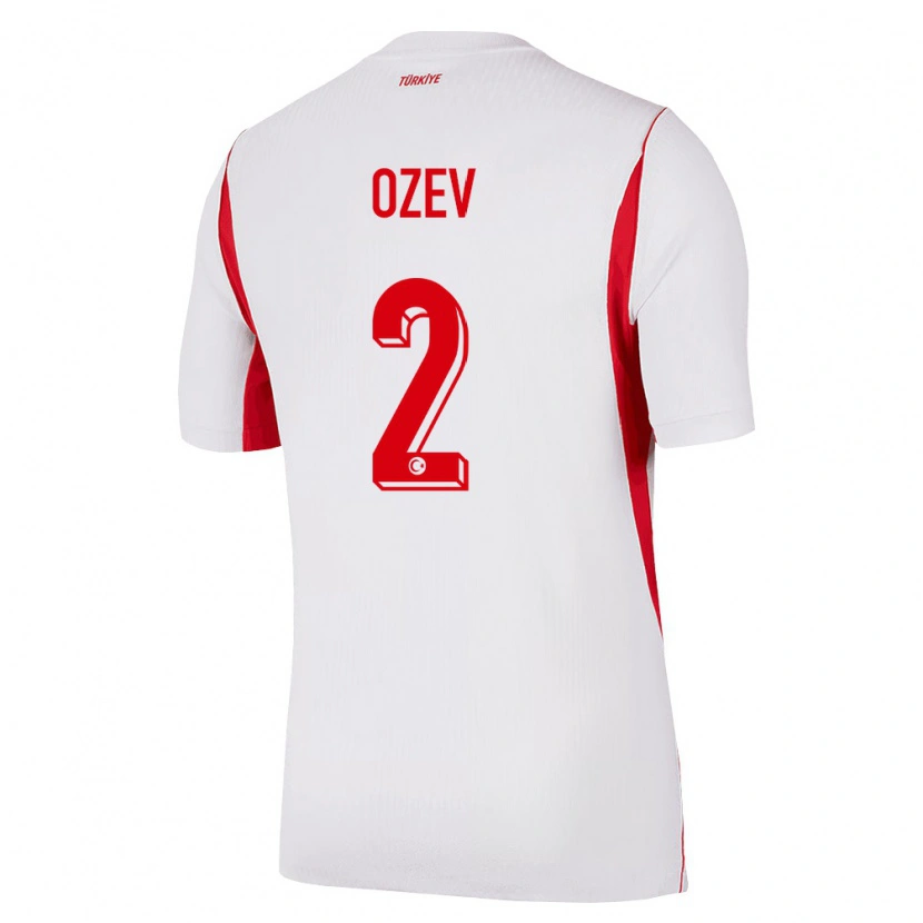 Danxen Pánské Turecko Ümran Özev #2 Bílá Červená Vínová Daleko Hráčské Dresy 26-28 Dres