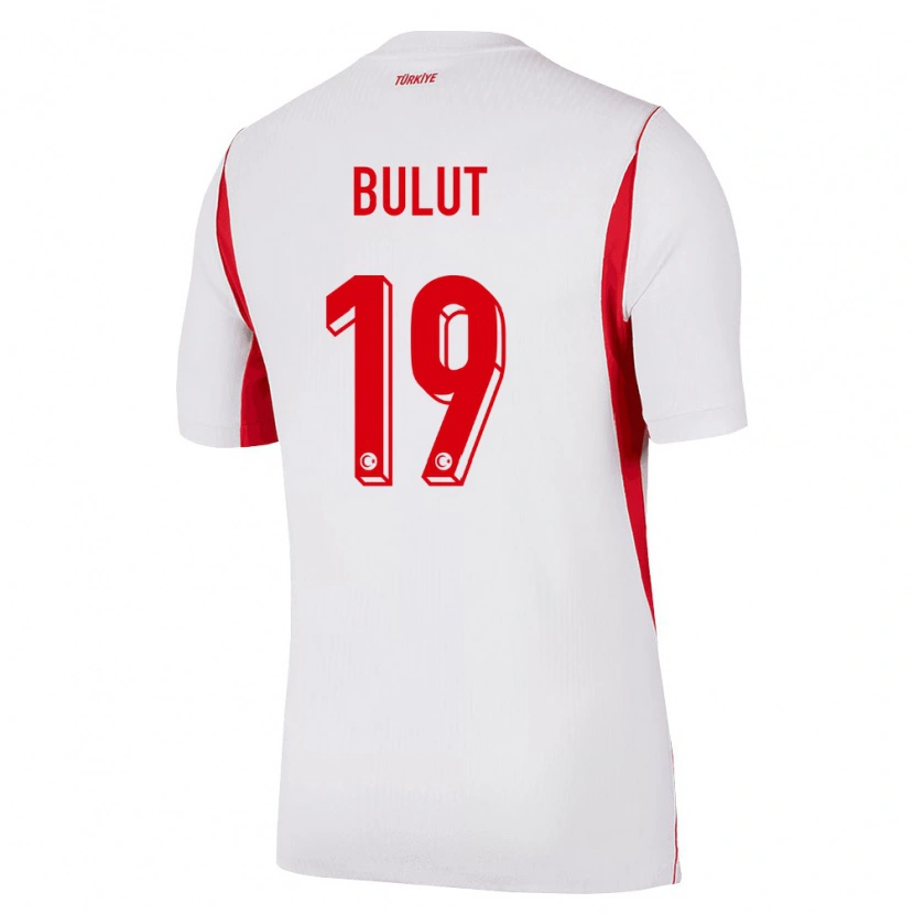 Danxen Pánské Turecko Hasan Bulut #19 Bílá Červená Vínová Daleko Hráčské Dresy 26-28 Dres