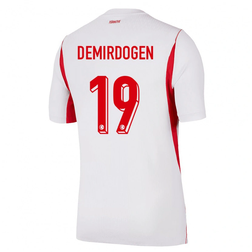 Danxen Pánské Turecko Neslihan Demirdögen #19 Bílá Červená Vínová Daleko Hráčské Dresy 26-28 Dres
