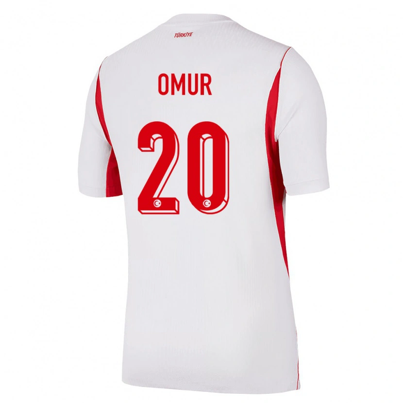 Danxen Pánské Turecko Abdülkadir Ömür #20 Bílá Červená Vínová Daleko Hráčské Dresy 26-28 Dres