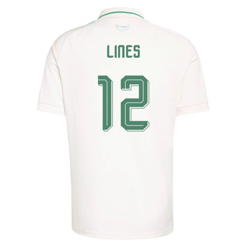 Danxen Pánské Wales Jack Lines #12 Bílá Hnědá Zelená Daleko Hráčské Dresy 26-28 Dres