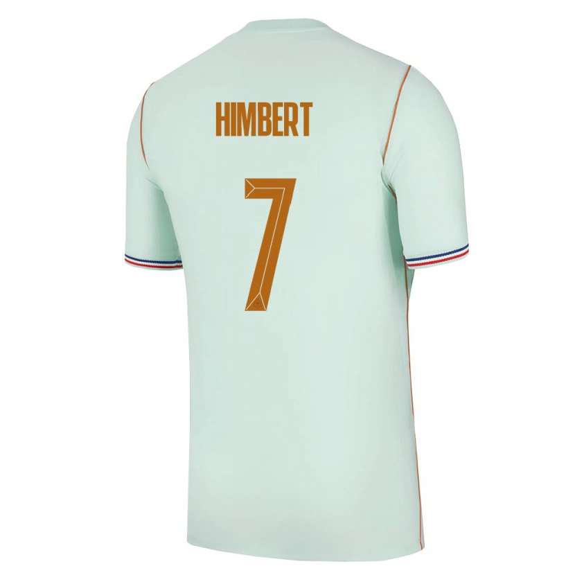 Danxen Pánské Francie Rémi Himbert #7 Zelená Zlatá Daleko Hráčské Dresy 26-28 Dres