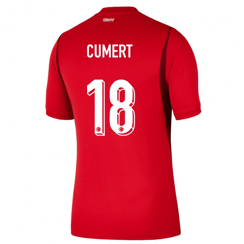 Danxen Dámské Turecko Ecem Cumert #18 Červená Vínová Domů Hráčské Dresy 26-28 Dres