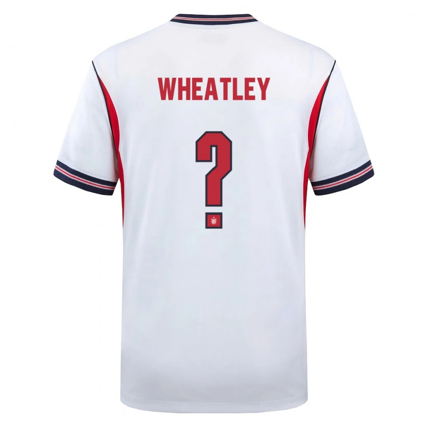 Danxen Dámské Anglie Ethan Wheatley #0 Bílá Námořnická Červená Domů Hráčské Dresy 26-28 Dres