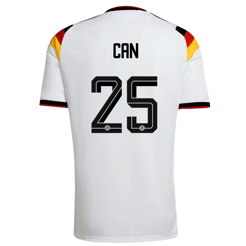 Danxen Dámské Německo Emre Can #25 Bílá Černá Červená Domů Hráčské Dresy 26-28 Dres