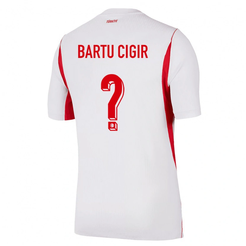 Danxen Dámské Turecko Can Bartu Çığır #0 Bílá Červená Vínová Daleko Hráčské Dresy 26-28 Dres