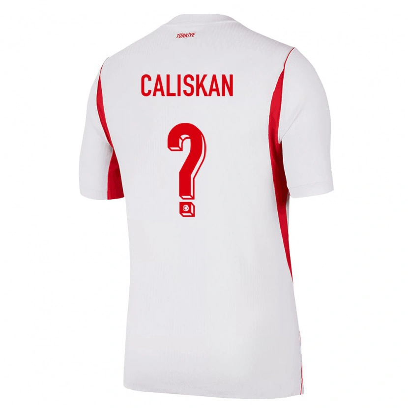 Danxen Dámské Turecko Enes Caliskan #0 Bílá Červená Vínová Daleko Hráčské Dresy 26-28 Dres