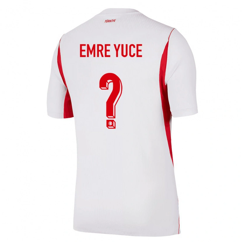Danxen Dámské Turecko Yunus Emre Yüce #0 Bílá Červená Vínová Daleko Hráčské Dresy 26-28 Dres