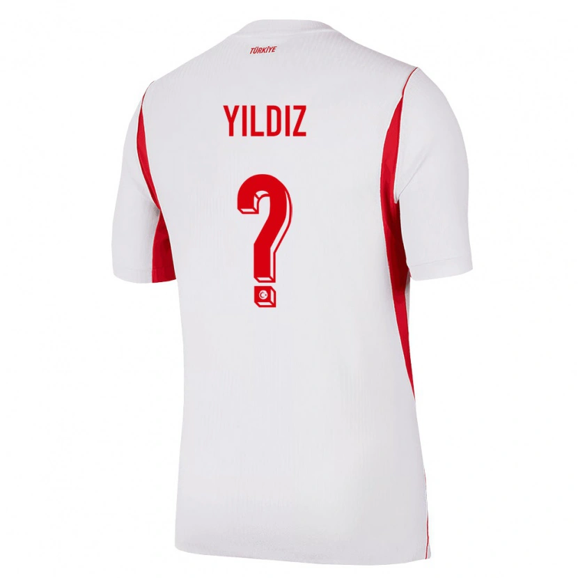 Danxen Dámské Turecko Mine Yıldız #0 Bílá Červená Vínová Daleko Hráčské Dresy 26-28 Dres