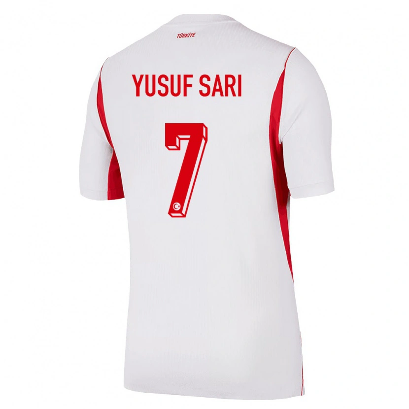 Danxen Dámské Turecko Yusuf Sarı #7 Bílá Červená Vínová Daleko Hráčské Dresy 26-28 Dres