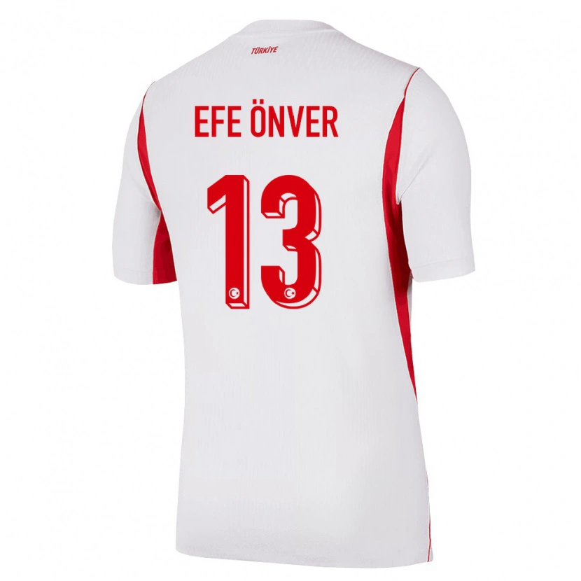 Danxen Dámské Turecko Yaşar Efe Önver #13 Bílá Červená Vínová Daleko Hráčské Dresy 26-28 Dres