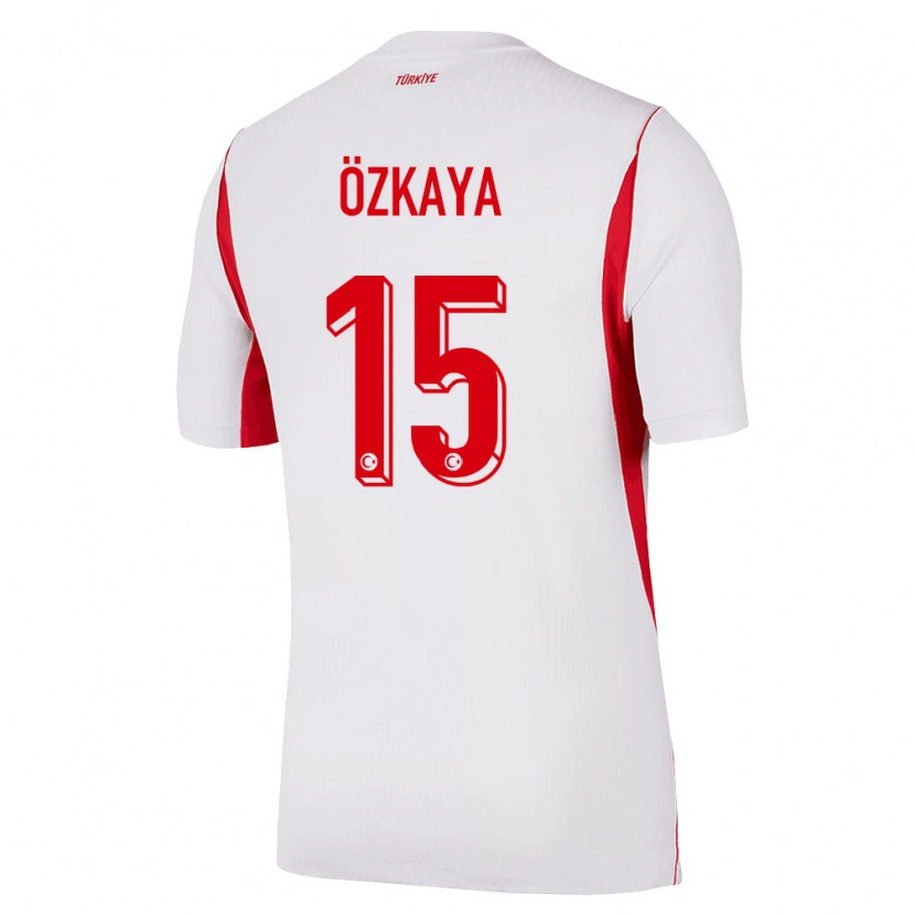 Danxen Dámské Turecko Cengizhan Özkaya #15 Bílá Červená Vínová Daleko Hráčské Dresy 26-28 Dres