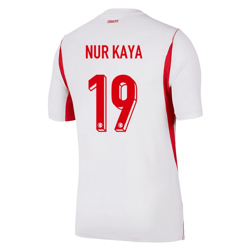 Danxen Dámské Turecko Cansu Nur Kaya #19 Bílá Červená Vínová Daleko Hráčské Dresy 26-28 Dres
