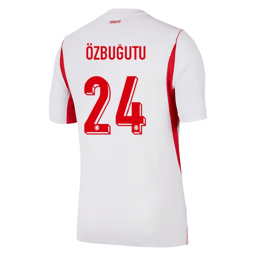 Danxen Dámské Turecko Ayaz Özbuğutu #24 Bílá Červená Vínová Daleko Hráčské Dresy 26-28 Dres