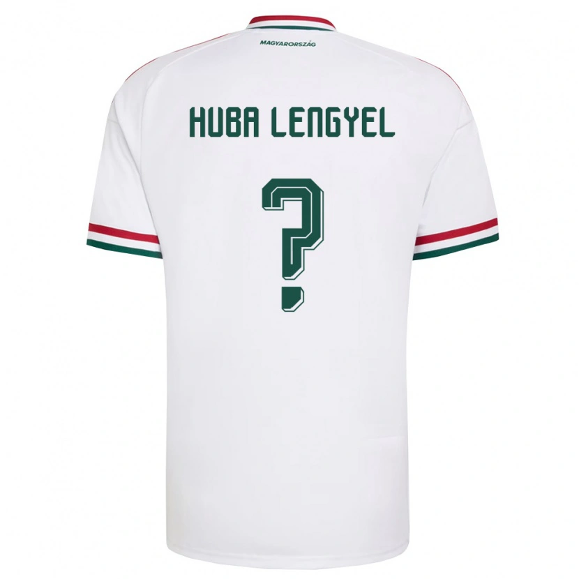 Danxen Dámské Maďarsko Huba Lengyel #0 Bílá Červená Zelená Daleko Hráčské Dresy 26-28 Dres