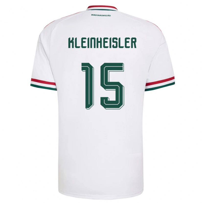 Danxen Dámské Maďarsko László Kleinheisler #15 Bílá Červená Zelená Daleko Hráčské Dresy 26-28 Dres