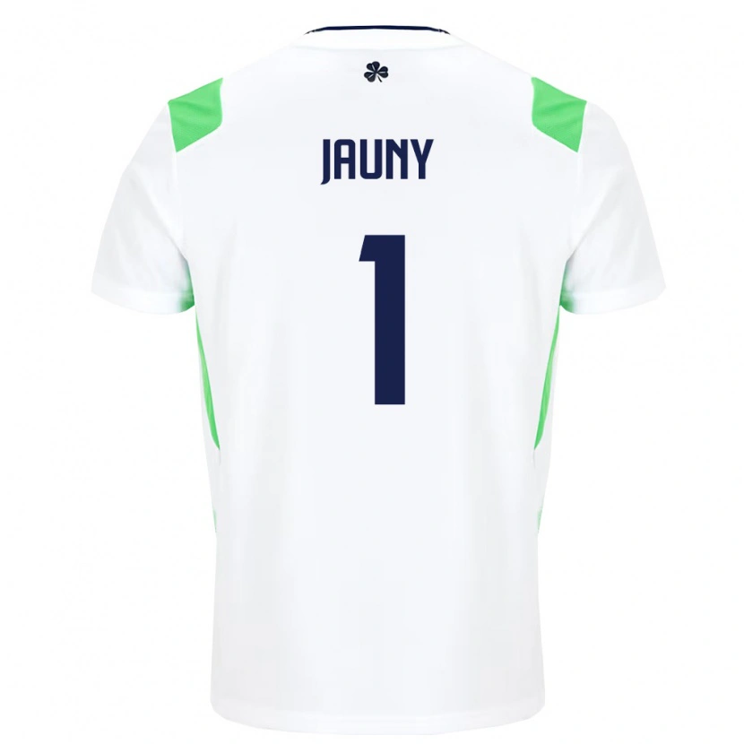 Danxen Dámské Irsko Noah Jauny #1 Bílá Světle Zelená Daleko Hráčské Dresy 26-28 Dres