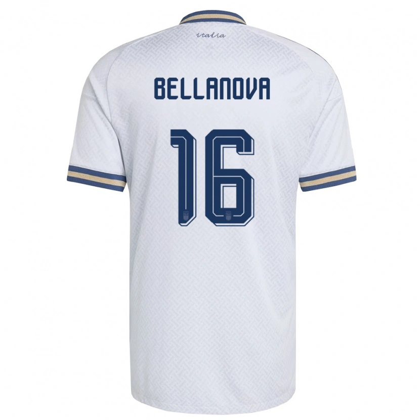 Danxen Dámské Itálie Raoul Bellanova #16 Smetanová Námořnická Zlatá Daleko Hráčské Dresy 26-28 Dres