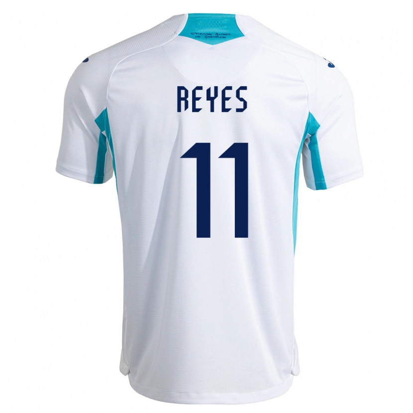 Danxen Dětské Honduras Marco Reyes #11 Bílá Modrá Nebeská Modrá Domů Hráčské Dresy 26-28 Dres