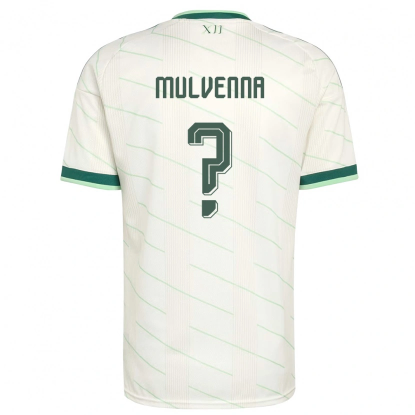 Danxen Dětské Severní Irsko Alfie Mulvenna #0 Bílá Zelená Daleko Hráčské Dresy 26-28 Dres