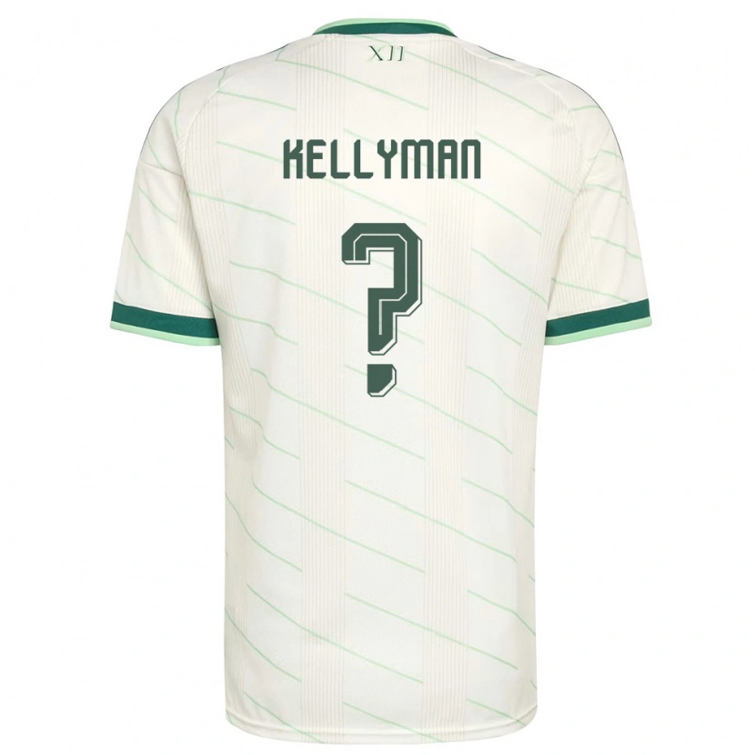 Danxen Dětské Severní Irsko Jahmi Kellyman #0 Bílá Zelená Daleko Hráčské Dresy 26-28 Dres
