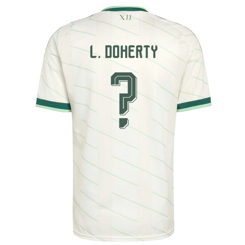 Danxen Dětské Severní Irsko Lukas Doherty #0 Bílá Zelená Daleko Hráčské Dresy 26-28 Dres
