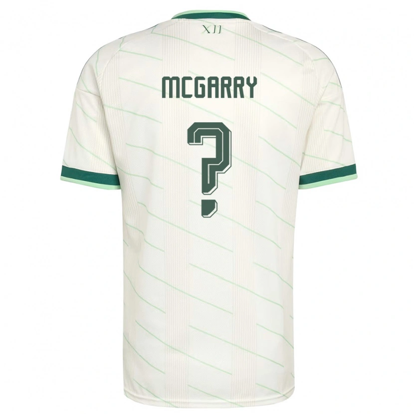 Danxen Dětské Severní Irsko Shea Mcgarry #0 Bílá Zelená Daleko Hráčské Dresy 26-28 Dres