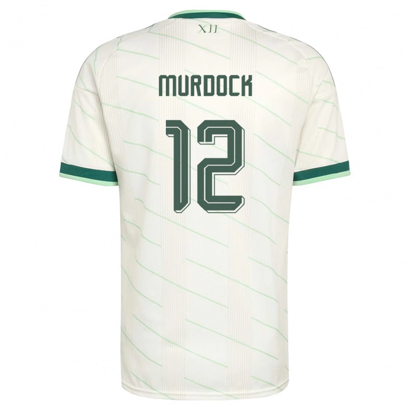 Danxen Dětské Severní Irsko Will Murdock #12 Bílá Zelená Daleko Hráčské Dresy 26-28 Dres