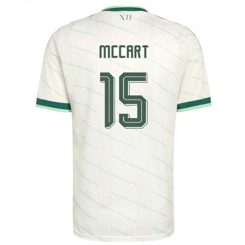 Danxen Dětské Severní Irsko Odhrán Mccart #15 Bílá Zelená Daleko Hráčské Dresy 26-28 Dres