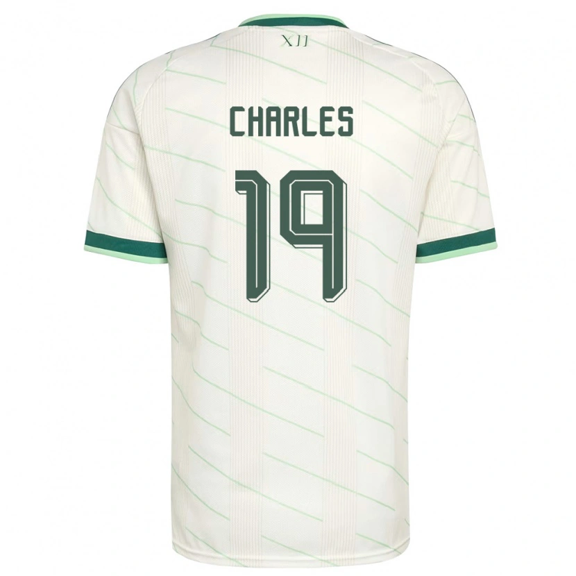 Danxen Dětské Severní Irsko Shea Charles #19 Bílá Zelená Daleko Hráčské Dresy 26-28 Dres