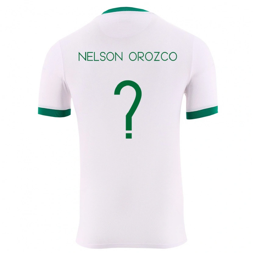 Danxen Dětské Bolívie Jorge Nelson Orozco #0 Bílá Zelená Červená Daleko Hráčské Dresy 26-28 Dres