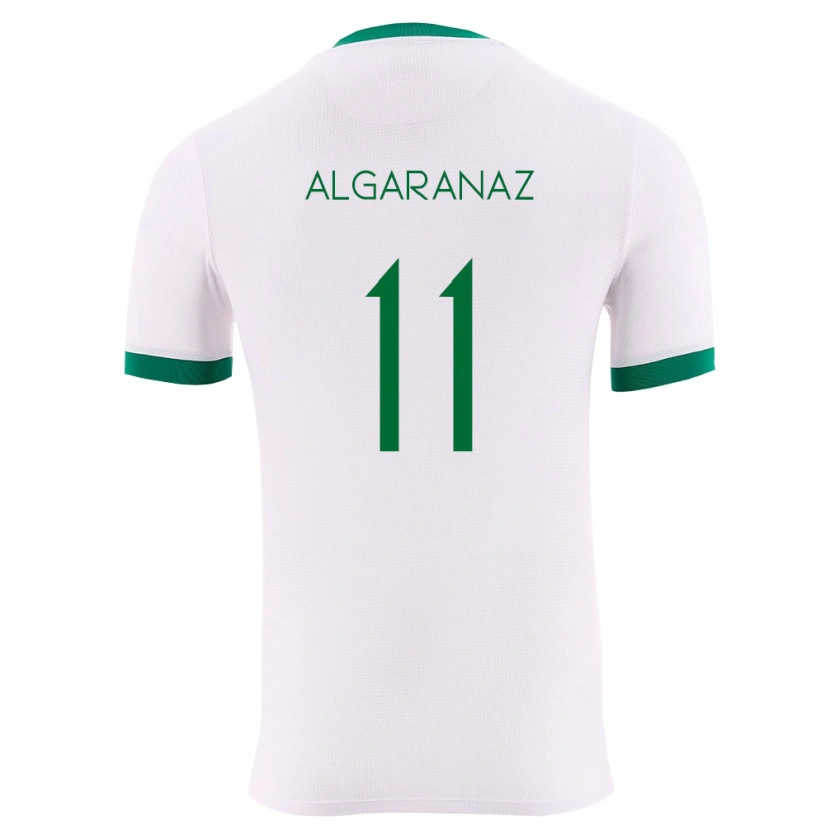 Danxen Dětské Bolívie Carmelo Algarañaz #11 Bílá Zelená Červená Daleko Hráčské Dresy 26-28 Dres