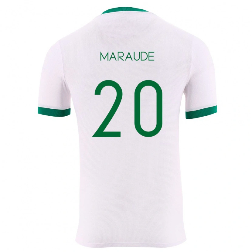 Danxen Dětské Bolívie Jesús Maraude #20 Bílá Zelená Červená Daleko Hráčské Dresy 26-28 Dres
