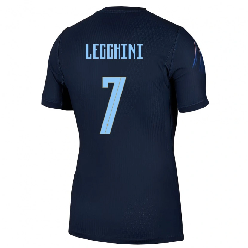 Danxen Dětské Uruguay Ramiro Lecchini #7 Černá Modrá Daleko Hráčské Dresy 26-28 Dres