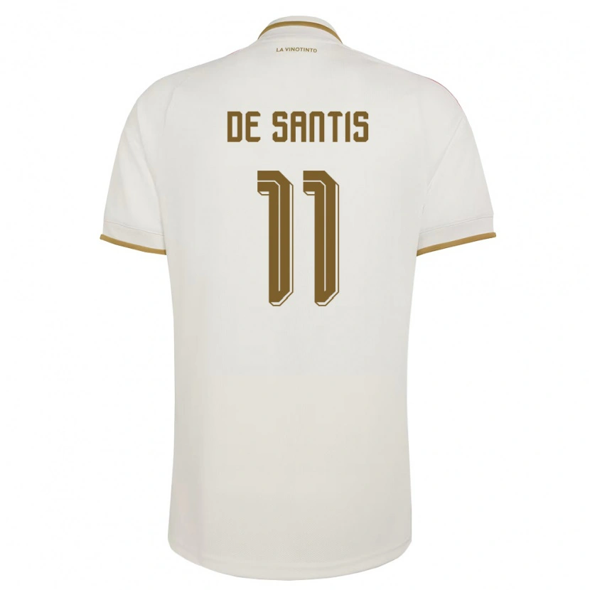 Danxen Dětské Venezuela Jeriel De Santis #11 Smetanová Žlutá Daleko Hráčské Dresy 26-28 Dres