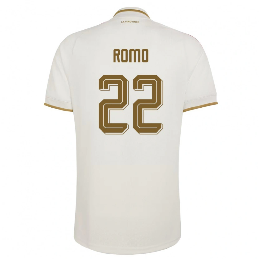 Danxen Dětské Venezuela Rafael Romo #22 Smetanová Žlutá Daleko Hráčské Dresy 26-28 Dres