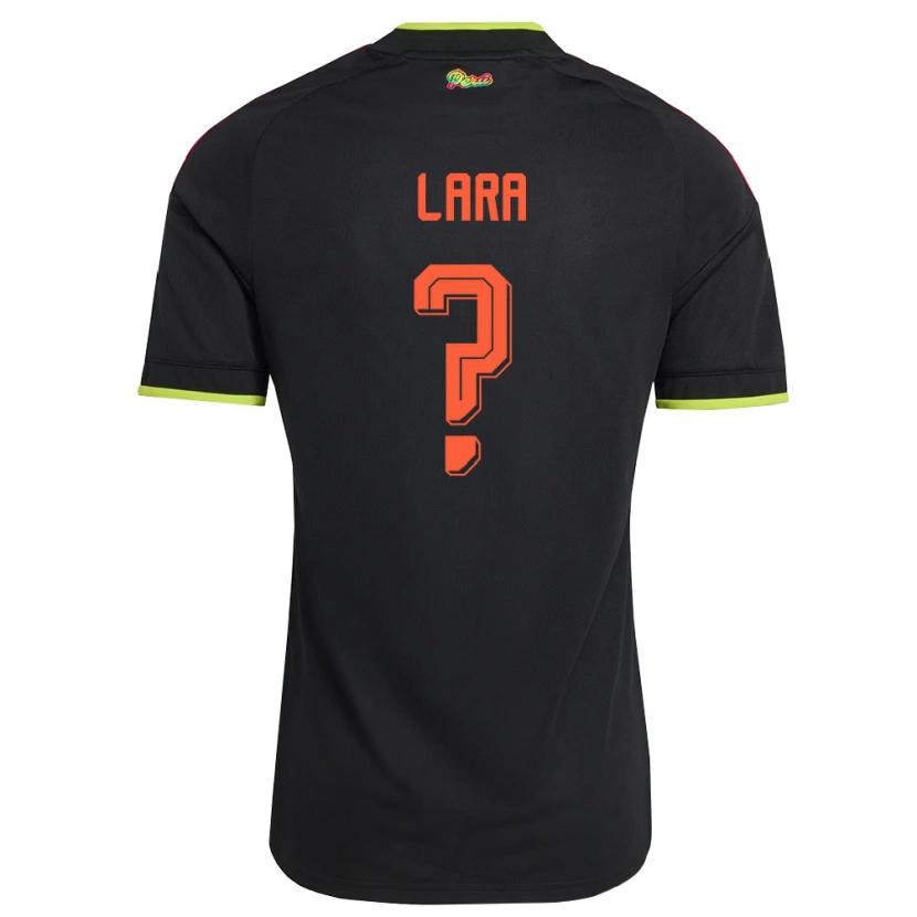 Danxen Dětské Peru Jean Lara #0 Černá Žlutá Růžová Daleko Hráčské Dresy 26-28 Dres