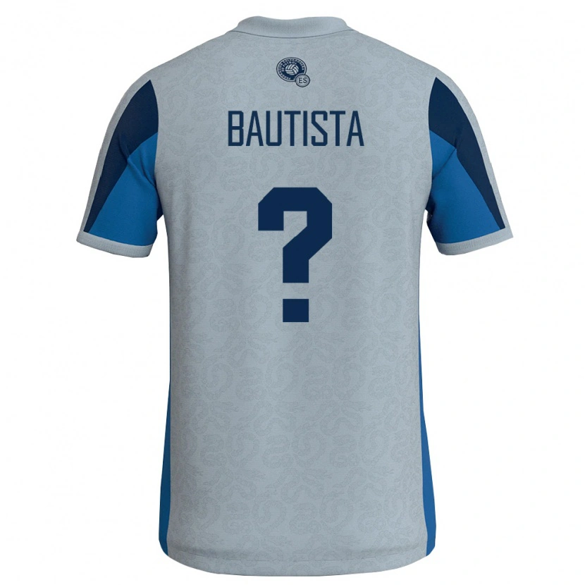 Danxen Dětské Salvador Ezequiel Bautista #0 Bílá Nebeská Modrá Daleko Hráčské Dresy 26-28 Dres